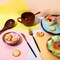240Pcs Macaron Color Wax Paper Sheet 6 Color Easter Food Wrapping Tissue Sandwich Wrapping Paper Colorful Deli Paper Basket Liner for Spring Home Restaurant Kitchen Baking Party Supplies
